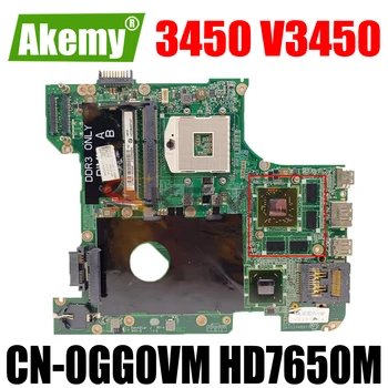  Pôvodné Notebook základná Doska Pre DELL Vostro 3450 V3450 HD7650M Doske CN-0GG0VM DAV02AMB8F0 216-0810005 DDR3