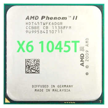  AMD Phenom II X6 1045T CPU Procesor Six-Core 2.7 Ghz/ 6M /95W Socket AM3 AM2+ 938 pin