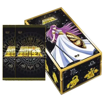  Japonské Anime Saint Seiya Mýtus Zbierku vzácnych Karty box Rytier Zverokruhu Svätý obrázok zberateľskú kartovú Hru pre Dieťa Darček hračka